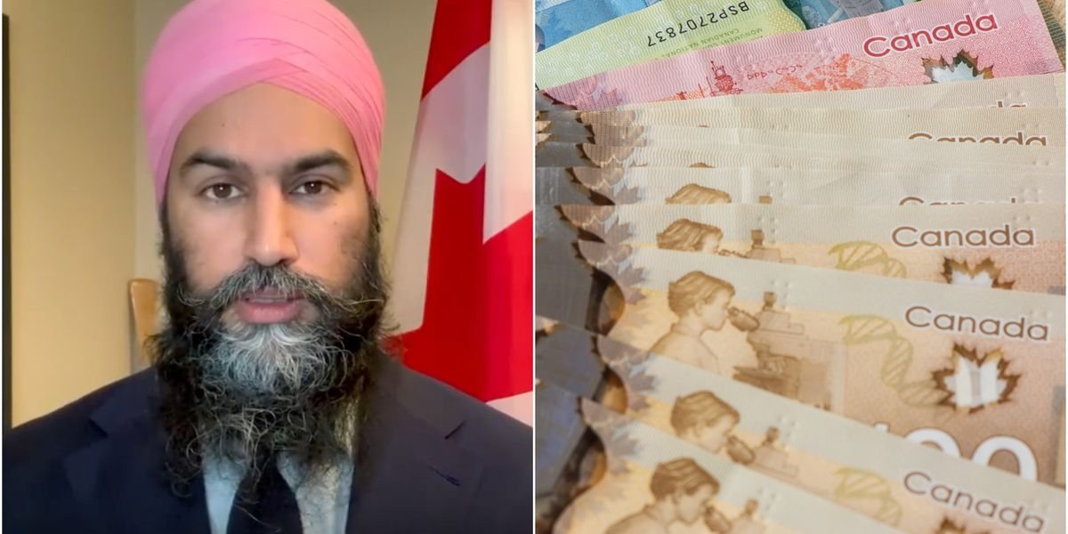 Jagmeet Singh Says CERB Repayments Should Be Scrapped Because The Feds Got It 'Wrong'