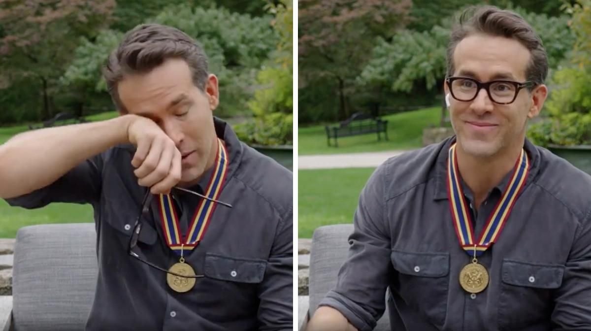 Ryan Reynolds Got A Governor General's Award & The Tribute Brought Him To Tears