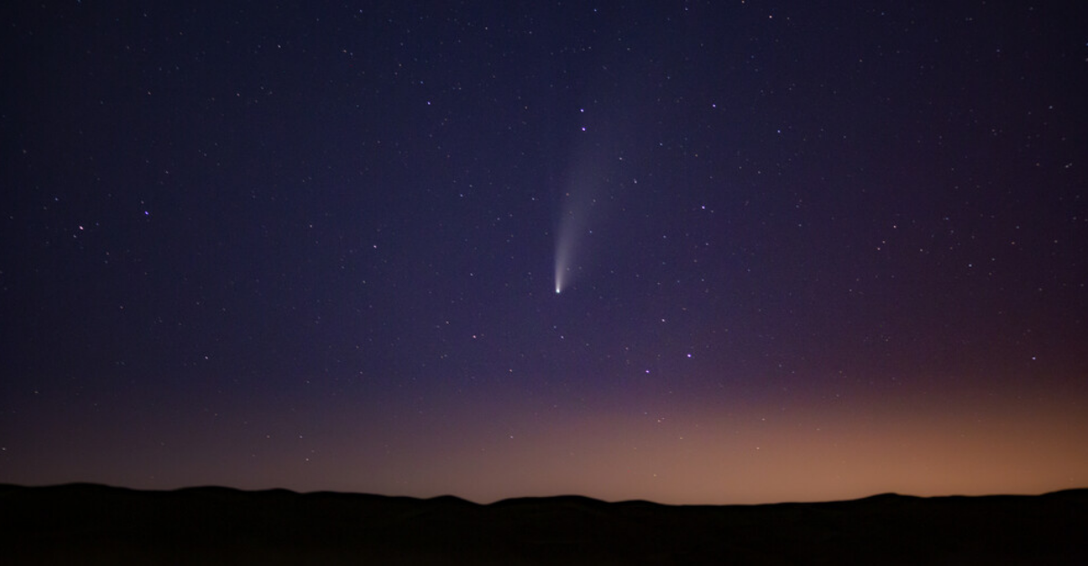 Une comète sera visible au Québec cette semaine pour la première fois depuis 50 000 ans