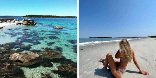 This Canadian destination is like a mini Caribbean with 3 white-sand beaches and clear waters