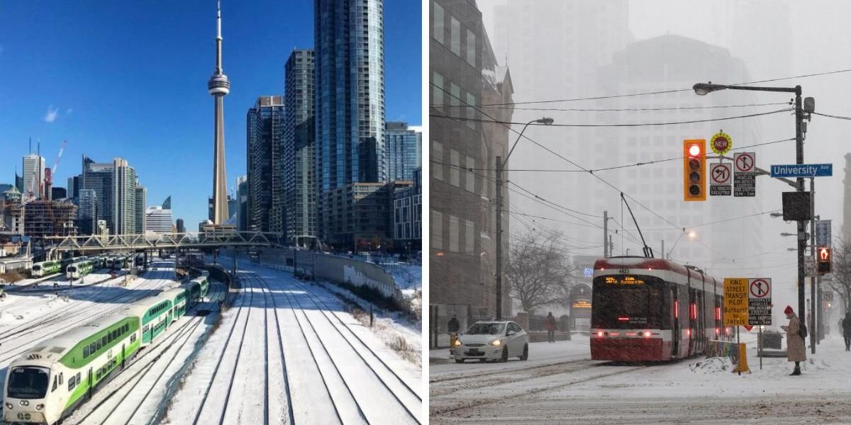 Toronto's Weather Forecast Is Dumping The First Major Snowfall Of The Season Today