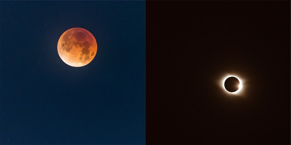 Canadians Will Be Treated To 3 Epic Eclipses This Year & The Moon Will Turn Red Twice