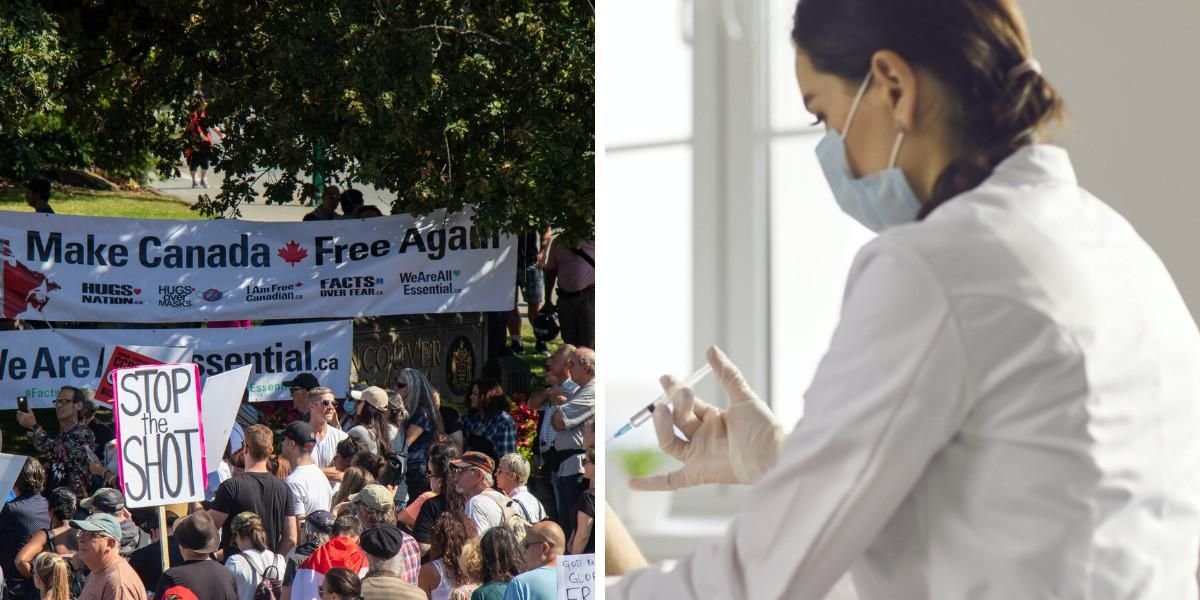 A Nurse Calls Out An 'Anti-Vaxxer' Who Led A Rally Weeks After She Gave Him His Second Dose