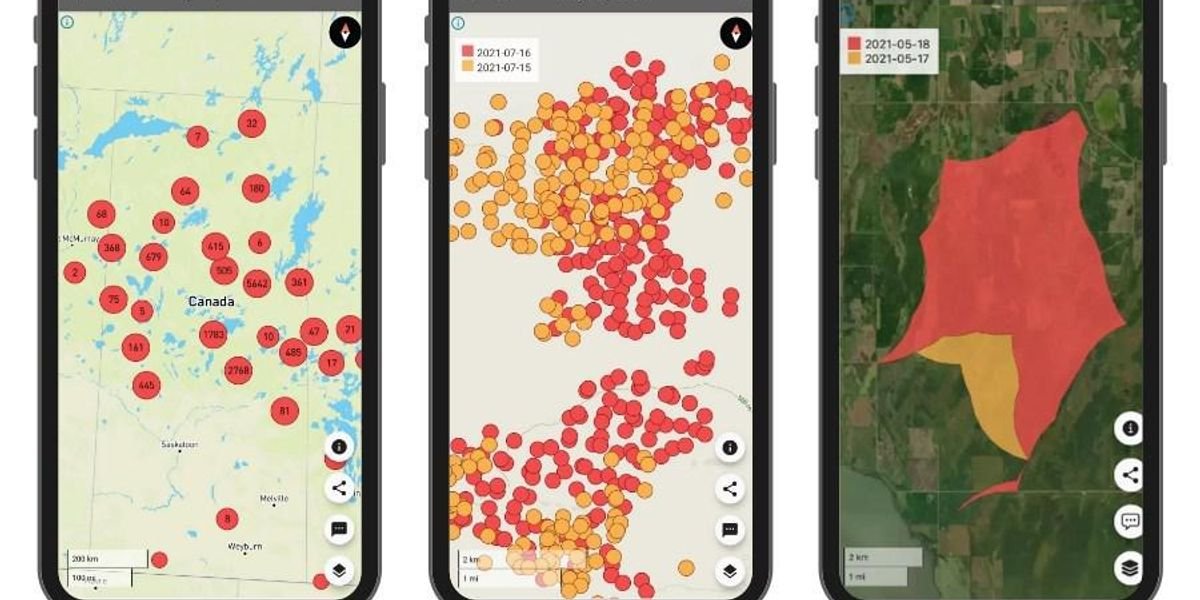 You Can Track All The Wildfires Raging Through Northern Ontario RN Using This Free New App