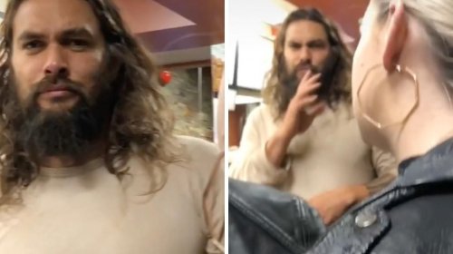 TikTok Video Shows Jason Momoa On A Late-Night Vancouver Subway Run & A Fight Almost Started