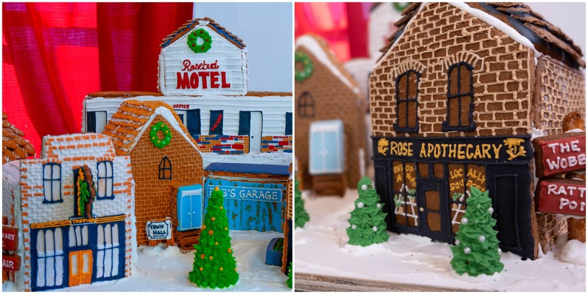 Someone Made The Entire Town Of 'Schitt's Creek' Out Of Gingerbread & Nailed It (PHOTOS)