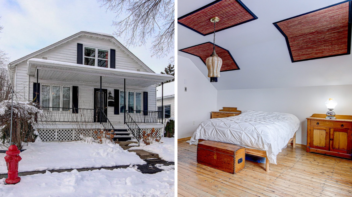Cette jolie maison de 16 pièces à 45 minutes de Montréal est à vendre à moins de 300 000 $