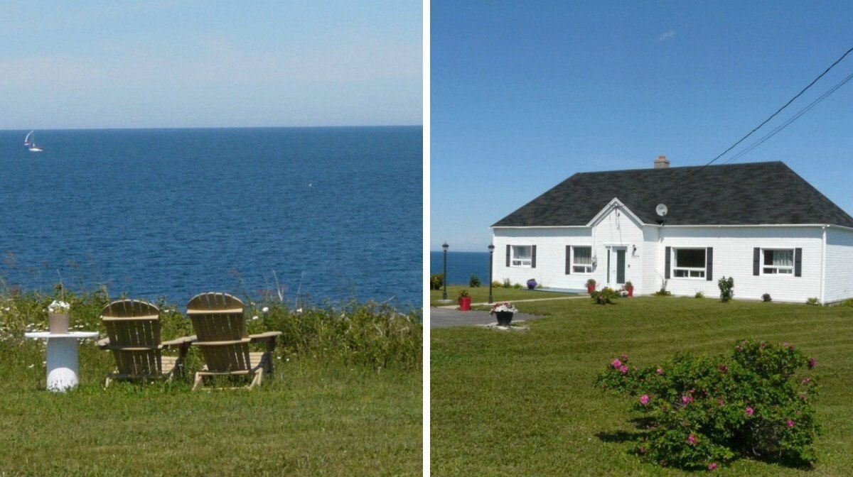 Cette maison avec une vue de rêve sur le bord de l’eau à Gaspé est à vendre pour 334 900$