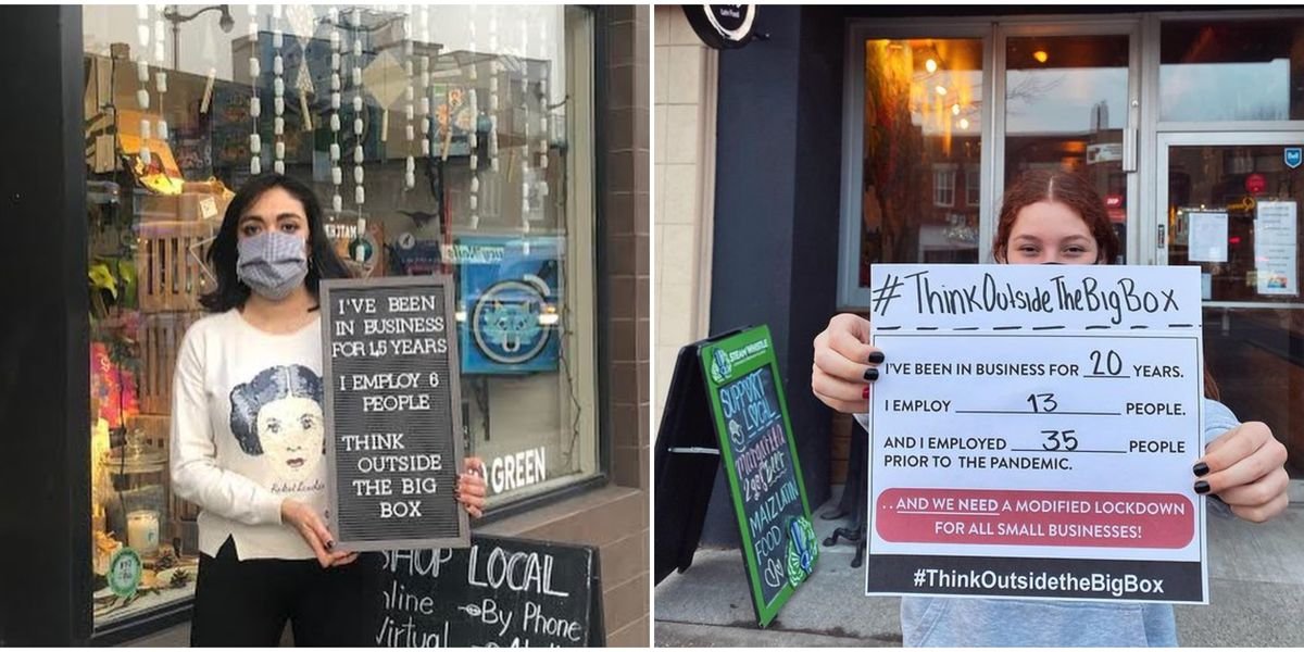 Toronto Shops Are Asking Doug Ford To 'Think Outside The Big Box' Let Them Open (PHOTOS)