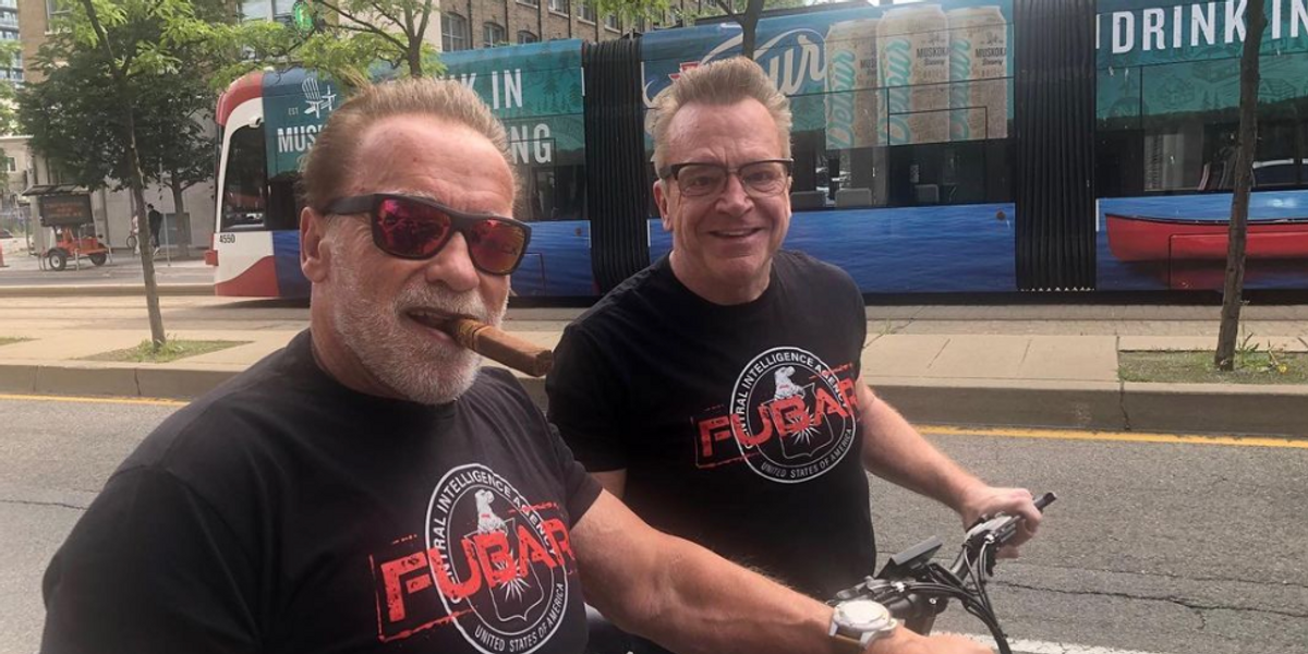 Arnold Schwarzenegger Love Toronto