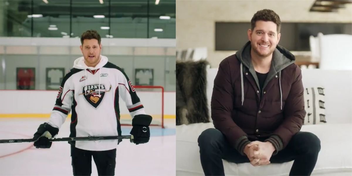 You Can Watch This Video Of Michael Bublé Doing Random Things To Support Mental Health
