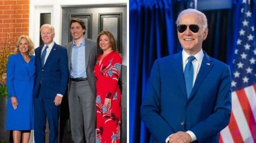 Biden Visited Canada For The First Time As President & The Pics Are Weird As Heck (PHOTOS)