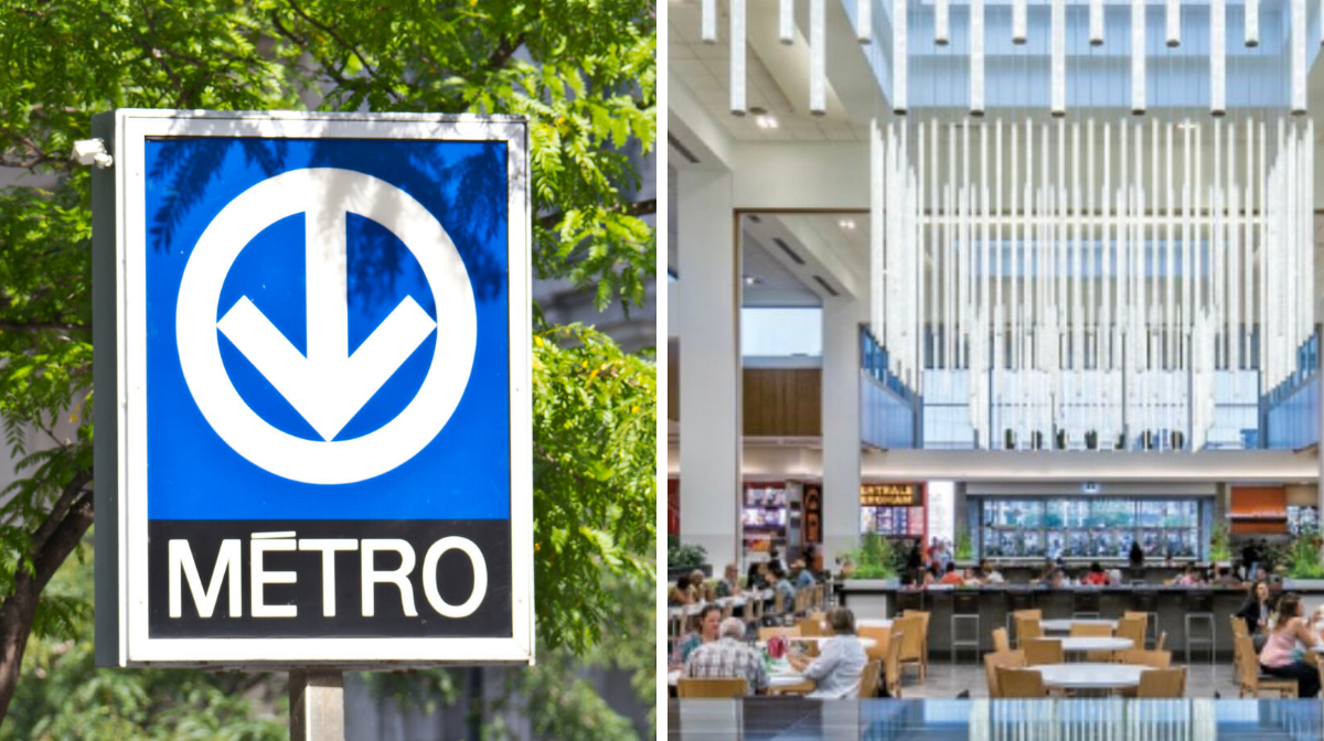 Une nouvelle station de la ligne bleue mènera à un centre commercial populaire de Montréal