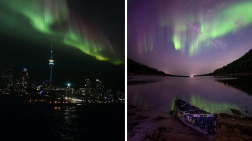 The Northern Lights Are Dipping Down Across Canada And Could Be Visible