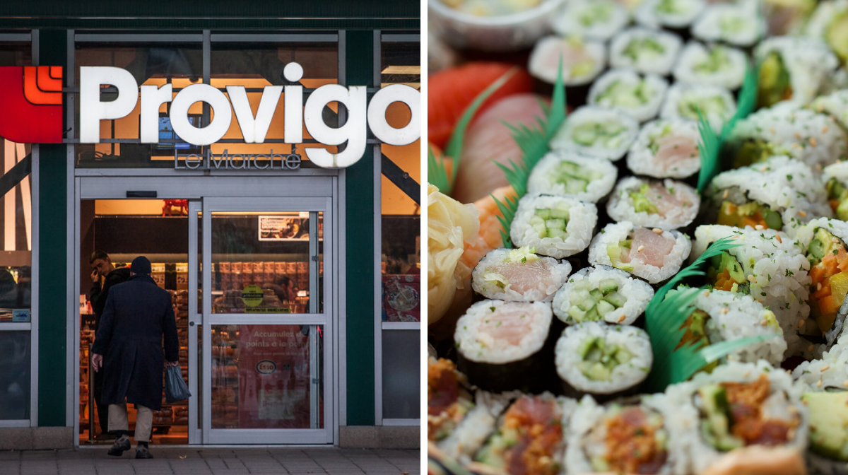 Des sushis vendus à ce Provigo à Montréal pourraient te rendre très malade