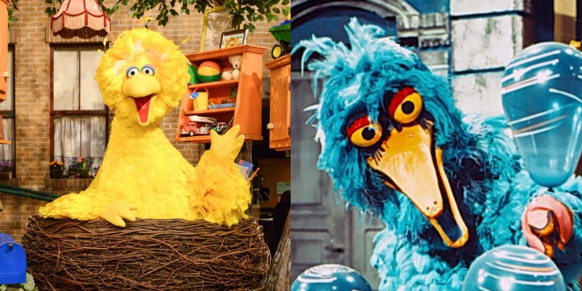 Big Bird Is Going Viral Because Of His Scary Cousin It's A Nostalgic Nightmare (PHOTO)