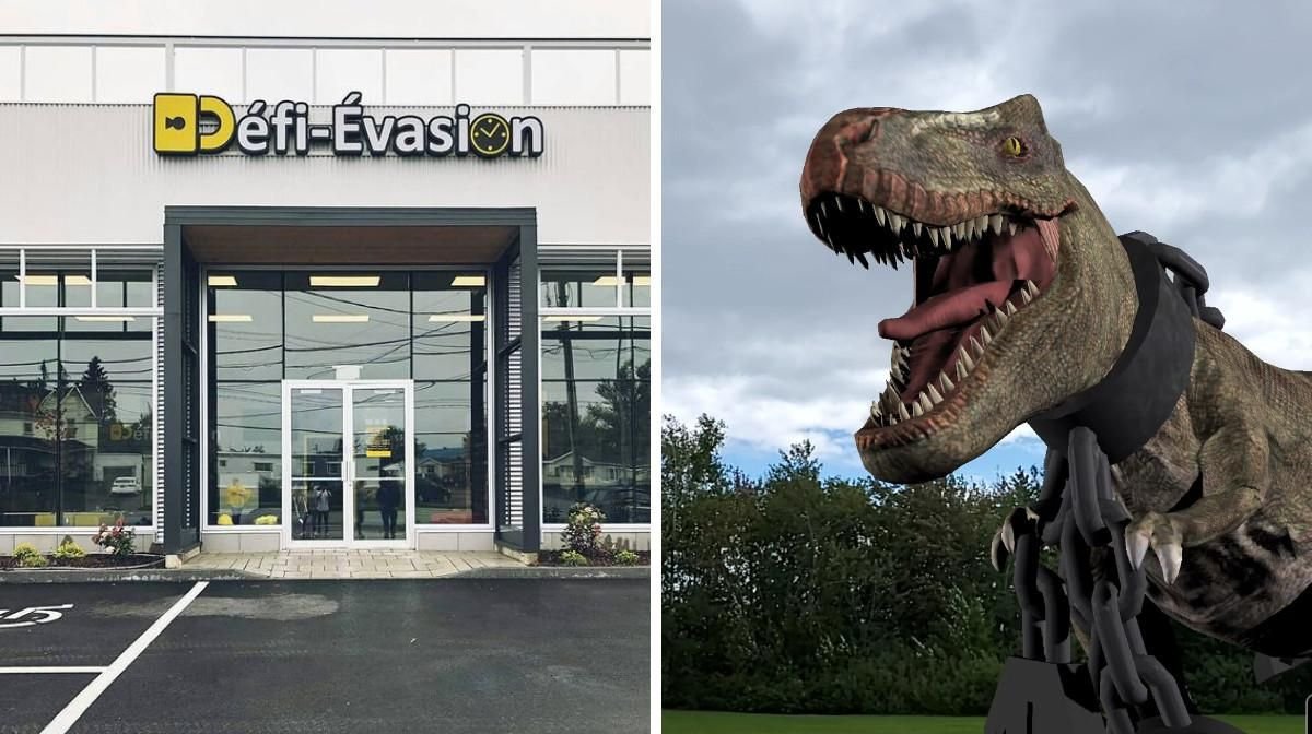 Ce nouveau jeu d'évasion extérieur à Québec est digne de « Jurassic Park »