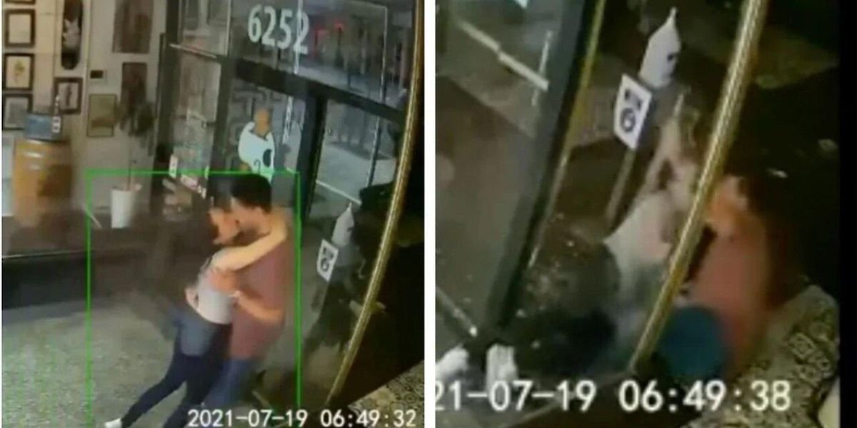 This Couple Made Out So Hard They Smashed Through A Montreal Shop Window (VIDEO)