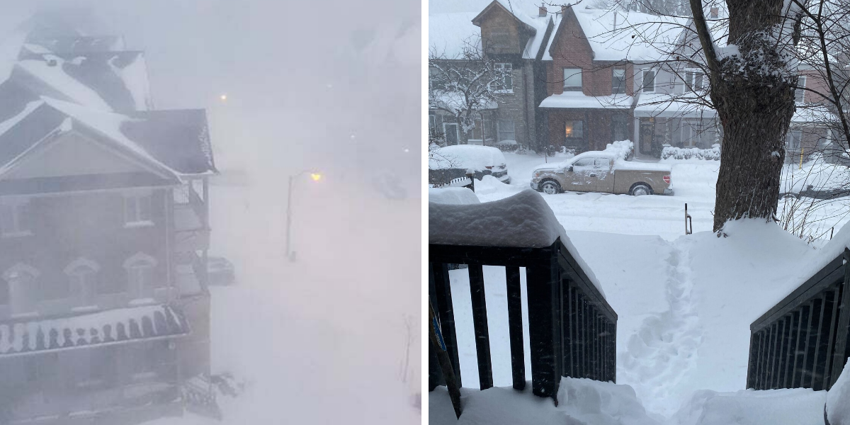 Ontario's Snowstorm Could Be The Biggest In Years Some Spots Are Getting Up To 50 cm