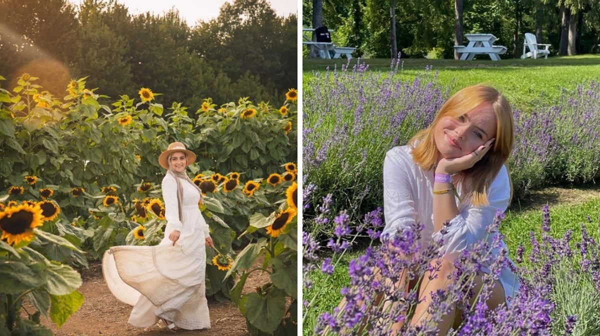 7 champs de fleurs et jardins à visiter avant la fin de l'été à moins de 3h de Montréal