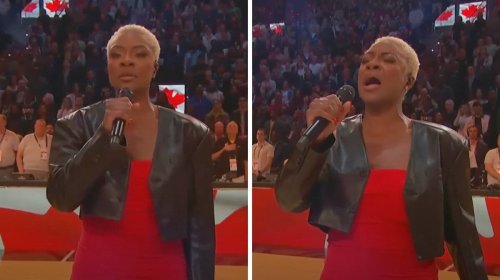 Jully Black Subtly Changed The Lyrics To 'O Canada' & One Word Made All The Difference (VIDEO)