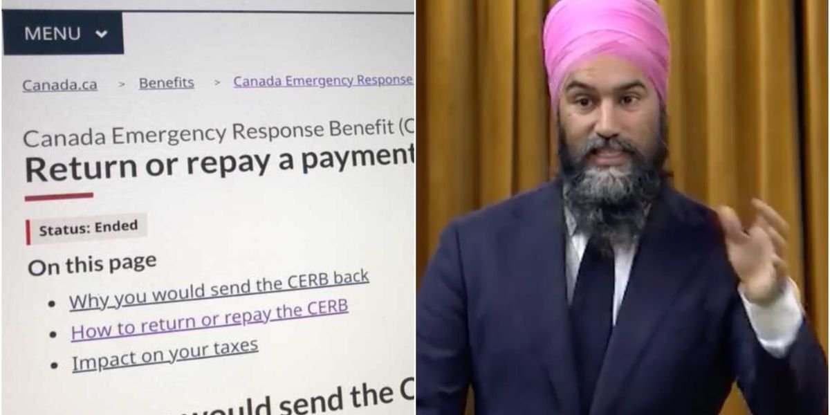 Jagmeet Singh Is Urging Canadians To Sign A New Petition Against CERB Repayments