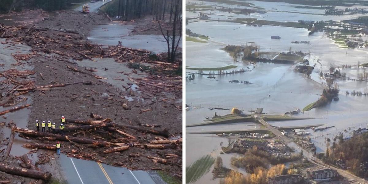 Vancouver Is Now Completely Cut Off By Road From The Rest Of Canada After Another Mudslide