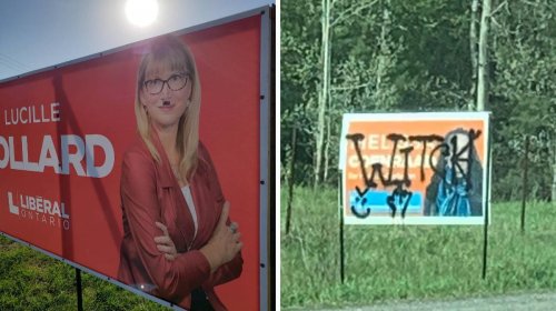 Ottawa Election Signs Get Vandalized With Slurs & 2 Female Candidates Are Responding