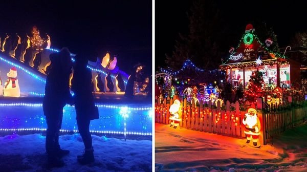 Ce monde de Noël avec 200 000 lumières sur la Rive-Sud de Montréal est simplement féérique