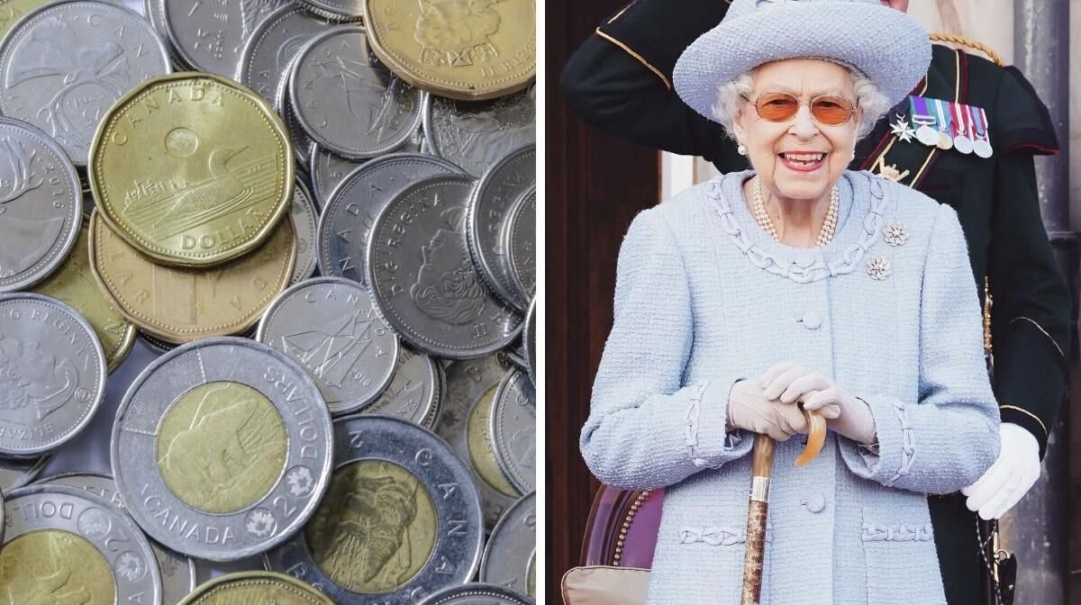 Canada Is Getting A New $2 Coin To Honour Queen Elizabeth II & It's Almost All Black (PHOTO)