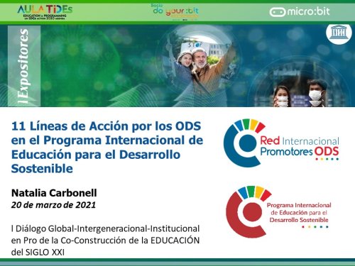 11 líneas de Acción para 17 ODS Programa Internacional EDS de RIPO - NATALIA CARBONELL