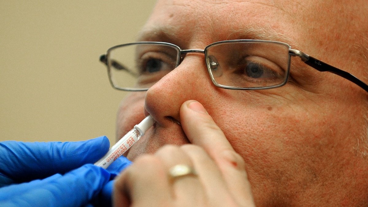 A spritz instead of a jab? Future COVID-19 vaccines may go up your nose.