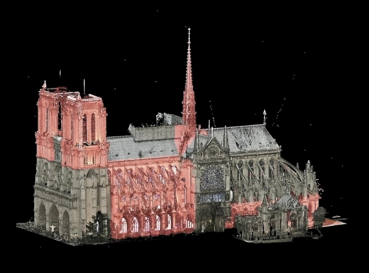 Soar through Notre Dame Cathedral in these amazing drone videos