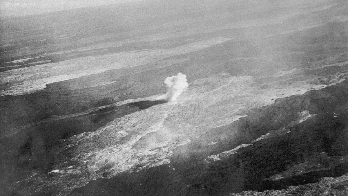 Why the U.S. once bombed an erupting volcano