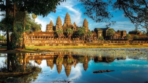 Angkor Wat, the world's biggest religious complex, is sacred to two faiths