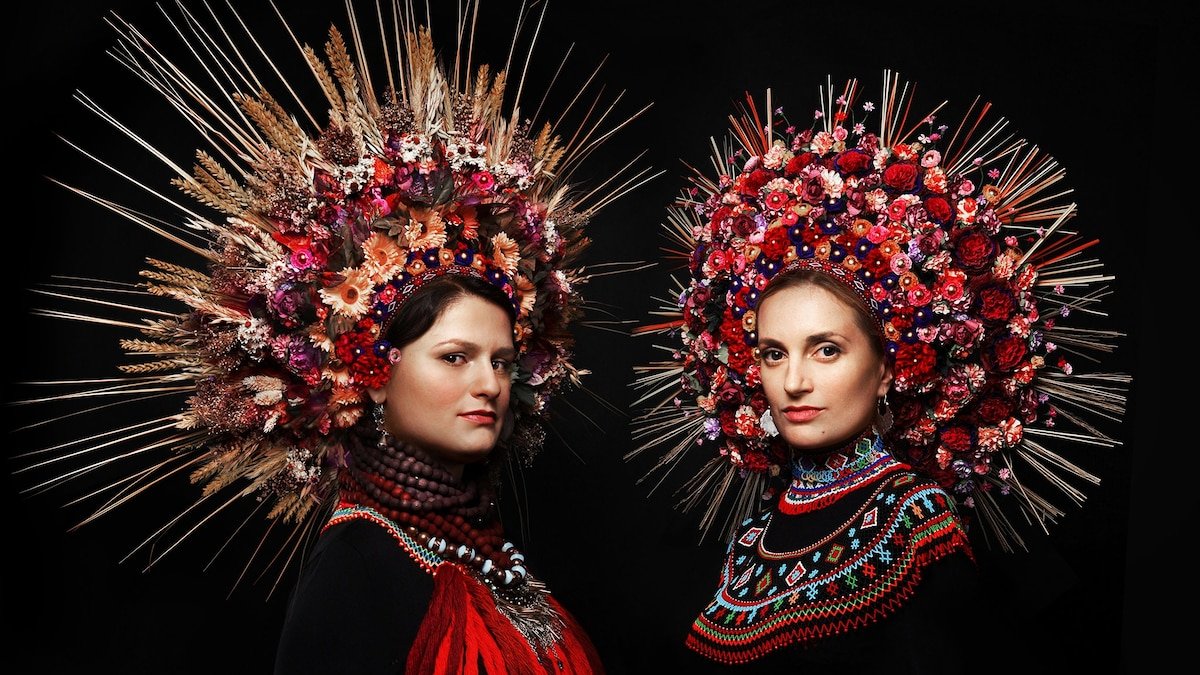 Spectacular flower crowns rule in Ukraine