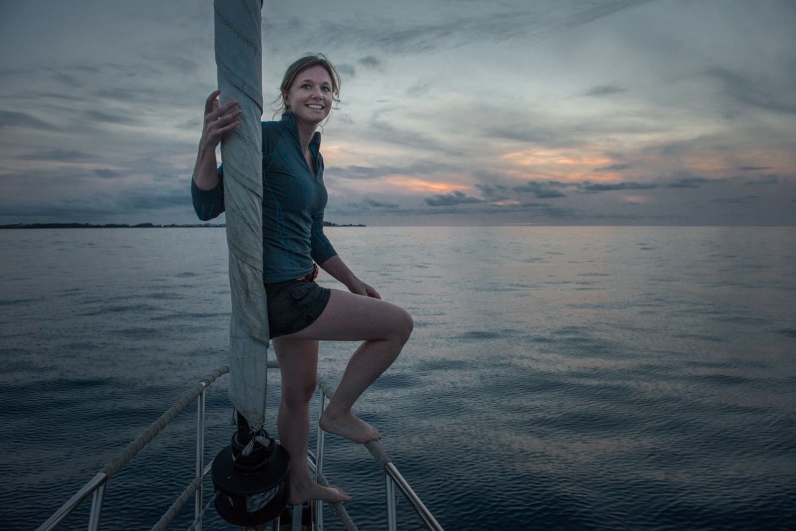 “My philosophy to life has been shaped by the ocean.“ Emily Penn, sailor and environmentalist