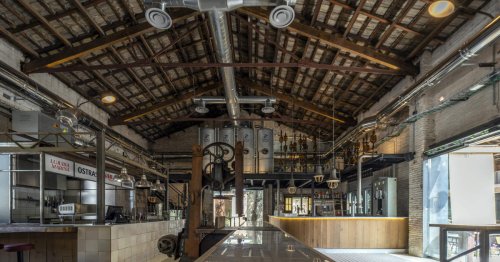 El nuevo «mercado de cocinas» de València que habita una vieja tonelería