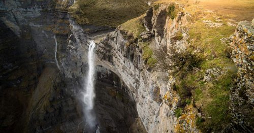 La cascada más alta de la Península Ibérica