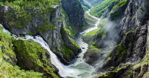 Vídeo: las cascadas más impresionantes de Noruega