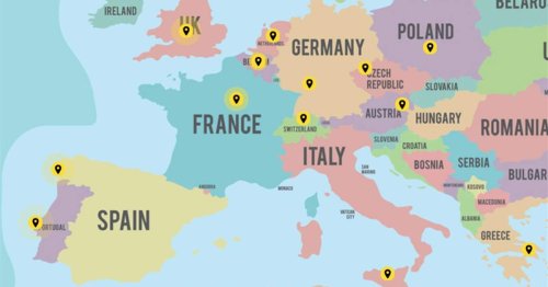 El mapa con las estrellas Michelin más baratas de Europa
