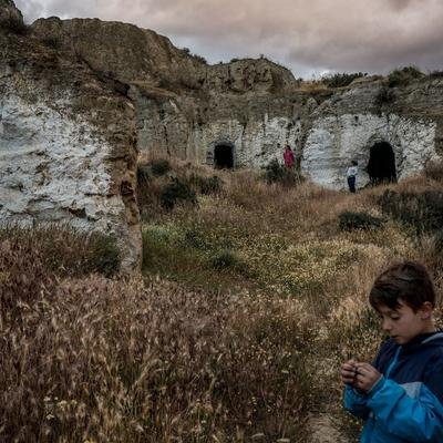 Das Leben in Spaniens alten Höhlen