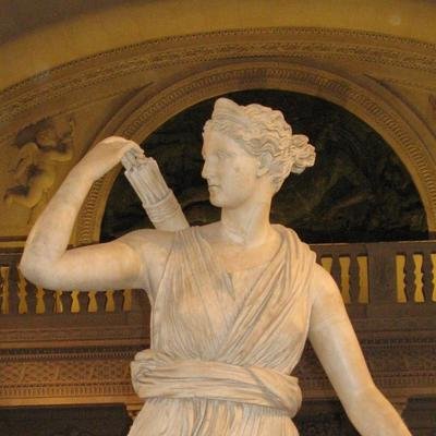 Antike römische und griechische Statuen strömten Düfte aus
