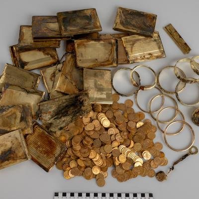 Wanderer finden wertvollen Goldschatz