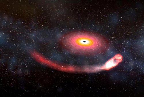 Aufgefressen: Schwarzes Loch verschluckt Neutronenstern | National Geographic