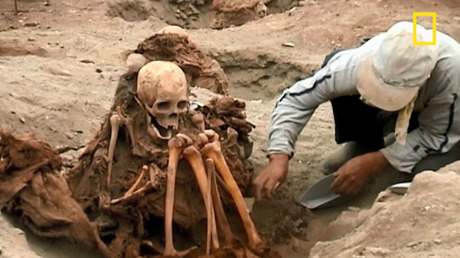 Découverte d'un mystérieux cimetière inca