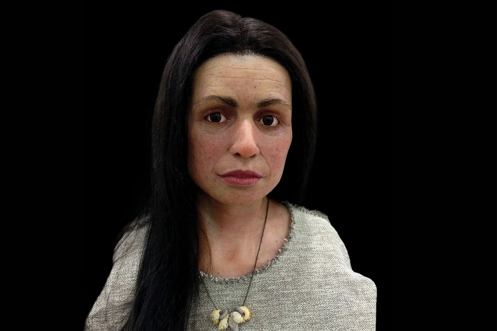 Néolithique : le visage d'une femme reconstitué 7 500 ans après sa mort