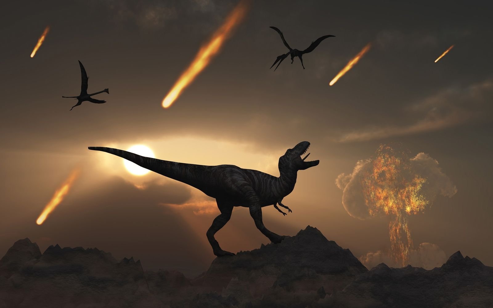 Les volcans auraient favorisé le rétablissement des espèces après l’extinction des dinosaures