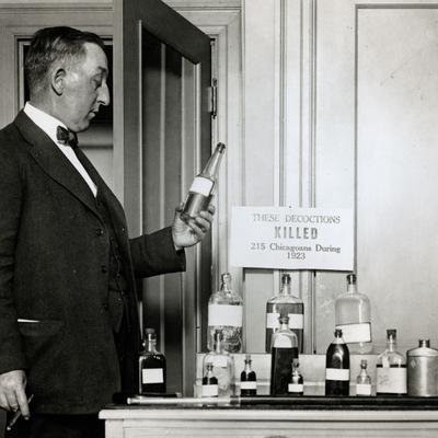 Pendant la prohibition, le gouvernement américain empoisonnait l'alcool