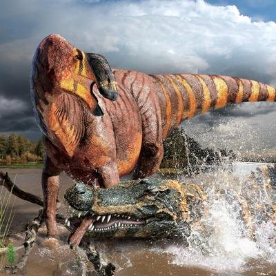 Le vrai super prédateur de la fin du Crétacé était un énorme crocodile